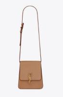 Yves Saint Laurent KAIA NORTH&SOUTH SATCHEL IN VEGETABLE TANNED LEATHER 668809B