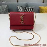 Yves Saint Laurent Kate mini Original leather Shoulder Bag Y593122 red