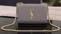 Yves Saint Laurent Monogramme Cross body Shoulder Bag 1311228 Grey