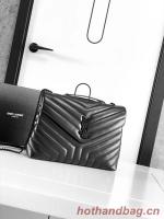 SAINT LAURENT LOULOU MEDIUM IN MATELASSE LEATHER 459749 black OXIDIZED NICKEL HARDWARE SAINT LAURENT LOULOU MEDIUM IN MATELASSE LEATHER 459749 black OXIDIZED NICKEL HARDWARE