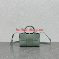 Bottega Veneta Candy Arco Tote Bag 729029 Travertine