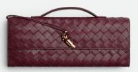 Bottega Veneta Long Clutch Andiamo With Handle 741511 Barolo