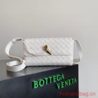 Bottega Veneta Mini Andiamo Cross Body Bag 755545 white