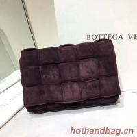 Bottega Veneta PADDED CASSETTE BAG suede 591970 Fondant