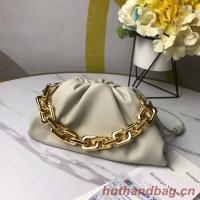 Bottega Veneta THE MINI CHAIN POUCH 620229 light grey