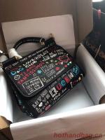 Dolce & Gabbana SICILY Bag Calfskin Leather 4136 16