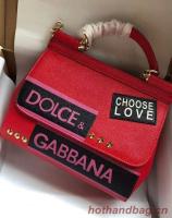 Dolce & Gabbana SICILY Bag Calfskin Leather 4136 17