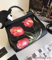 Dolce & Gabbana SICILY Bag Calfskin Leather 4136 18