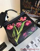 Dolce & Gabbana SICILY Bag Calfskin Leather 4136 27