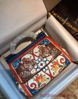 Dolce & Gabbana SICILY Bag Calfskin Leather 4136 7
