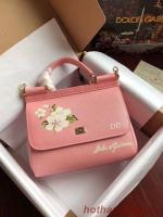 Dolce & Gabbana SICILY Bag Calfskin Leather 4136 9