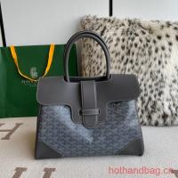 Goyard Calfskin Leather Tote Bag 20300 gray