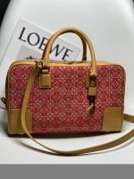 Loewe Original Leather tote 652388 brown&red