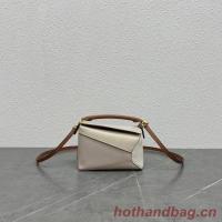 Loewe mini Puzzle Bag Original Leather 6124 gray