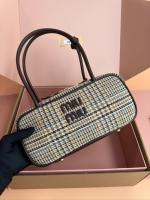 MIU MIU Leather Shoulder Bags 2235 1 brown