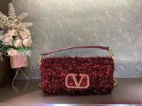 VALENTINO LOCO Imitation crystal handbag 0K30 1