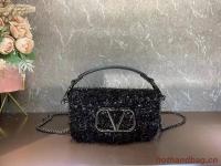 VALENTINO MINI LOCO Imitation crystal handbag K53M 3