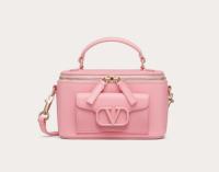 VALENTINO Mini LOCO calfskin box bag HT098 PINK