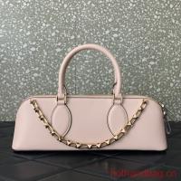 VALENTINO Rockstud calfskin bag KSE0NO light pink