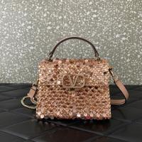 VALENTINO Vsling mini imitation crystal bag 0064 pink