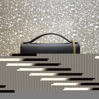 VALENTINO grain calfskin leather bag 0688 black