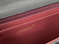Chanel Lambskin Quilted XL Jumbo Single Flap Black