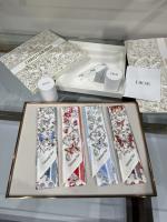 Brand new series of 100% twill silk double layered double-sided ribbon Red