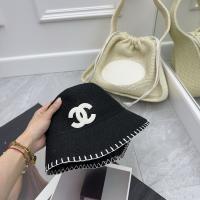 Chanel Customized basin cap classic light luxury handmade black