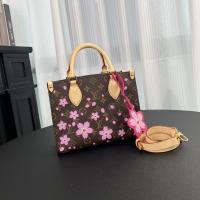 LV Murakami Takashi Sakura Collection ONTHEGO Tote Bag