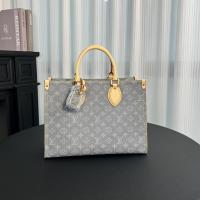 LV new "tote bag" denim denim collection Grey