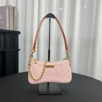 LV new "Pochette" denim denim collection Pink