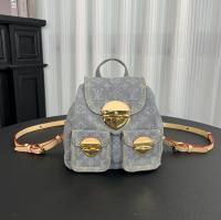 LV new "backpack" denim denim collection Grey