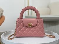 CHANEL Latest handbag, unpopular retro style cowhide Wine Red