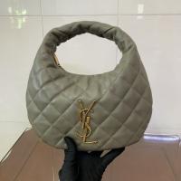 Saint Laurent Le 5 A 7 Small Embossed Suede Hobo Bag Saint Laurent Le 5 A 7 Small Embossed Suede Hobo Bag