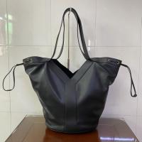 Saint Laurent Black Leather Y Tote Bag Saint Laurent Black Leather Y Tote Bag