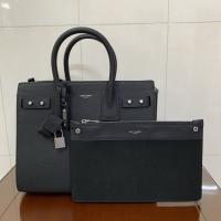 Saint Laurent Grained Calfskin Baby Sac De Jour Souple Black Saint Laurent Grained Calfskin Baby Sac De Jour Souple Black