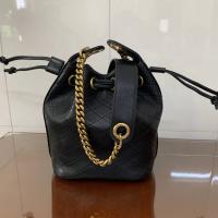 Saint Laurent Cassandra Mini leather bucket bag Balck Saint Laurent Cassandra Mini leather bucket bag Balck