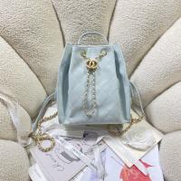 Chanel 25 Green diamond patterned drawstring handbag Chanel 25 Green diamond patterned drawstring handbag