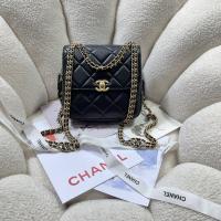 Chanel Black diamond patterned backpack Chanel Black diamond patterned backpack