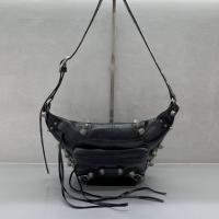 Balenciaga Le Cagole Medium Waist Bag Black