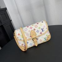 Louis Vuitton x Murakami collaboration white monogram Diana bag